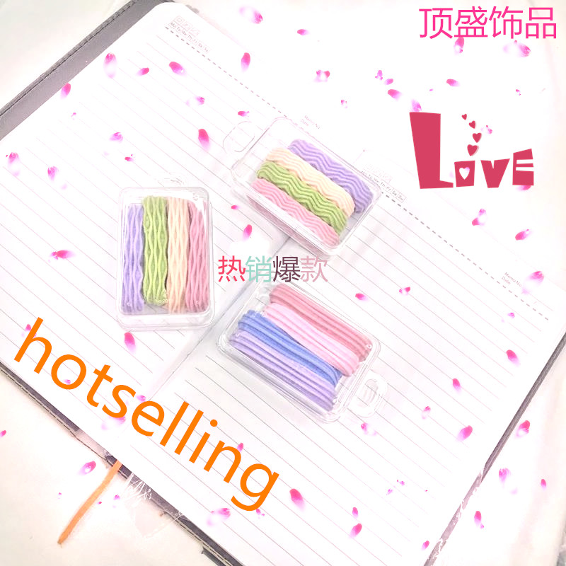 The new Korean version of the mosquito repellent hair ring is a hot hit with a colorful elastic band headband Application Scenario