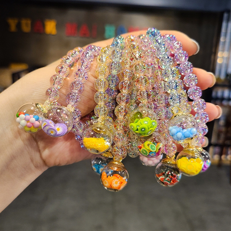 Wholesale of 2022 children's bracelets, princess bracelets, sand balls, baby jewelry, toys, and festival gifts for little girls Specification drawing