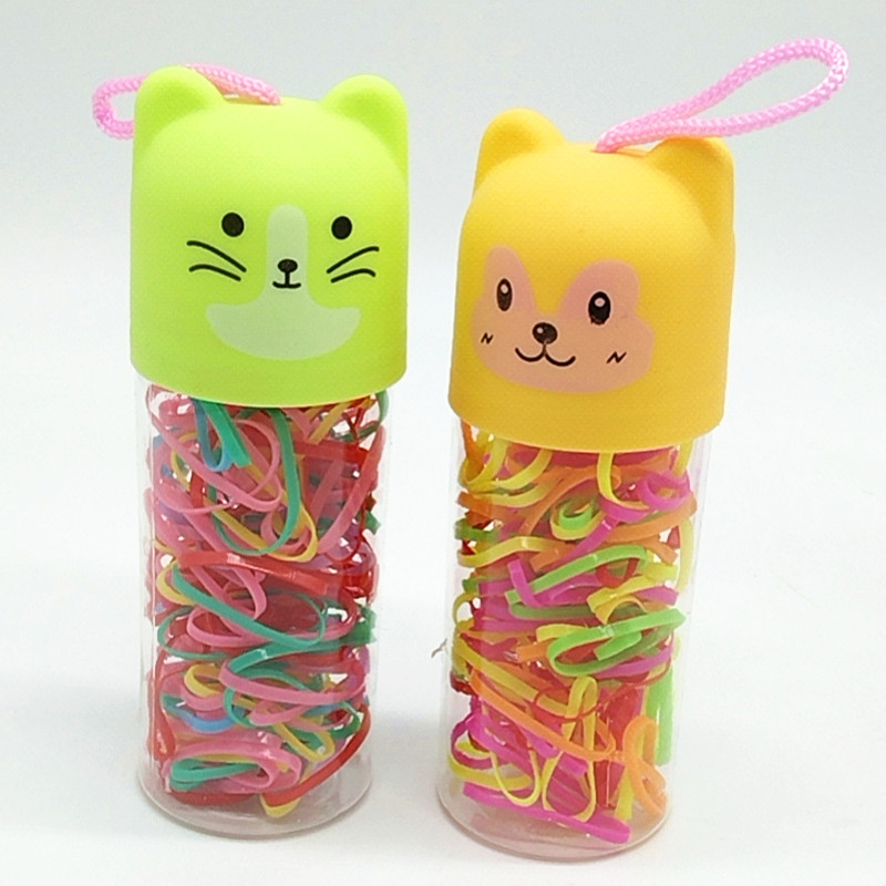 Sunshine Department Store's cute and portable disposable rubber band women's hair tie, Korean-style hair tie, and colorful hair tie details Picture