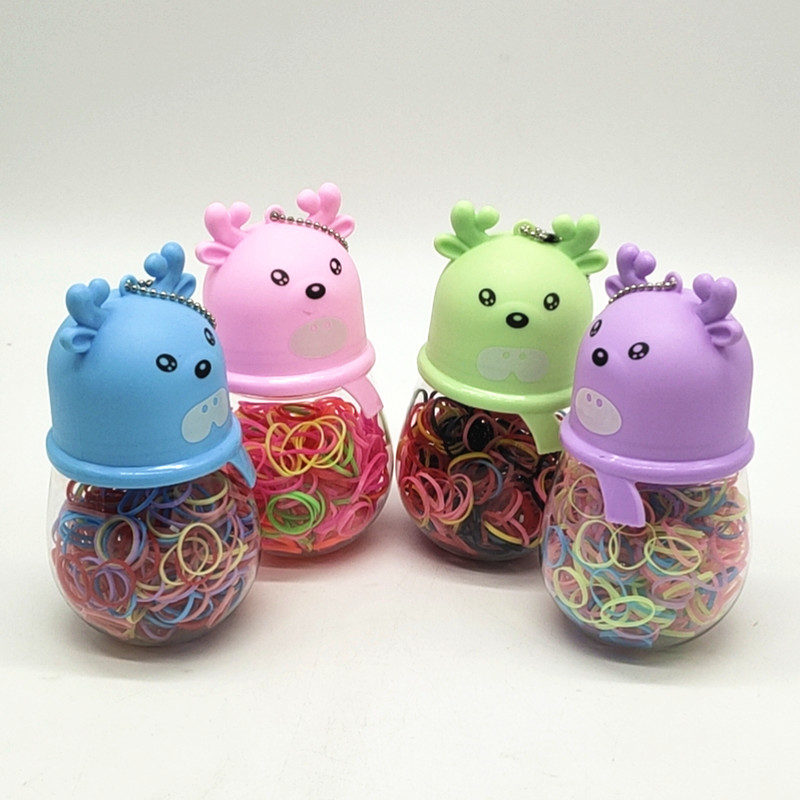 Sunshine Department Store's cute and portable disposable rubber band women's hair tie, Korean-style hair tie, and colorful hair tie
