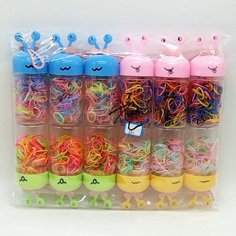 Sunshine Department Store's cute and portable disposable rubber band women's hair tie, Korean-style hair tie, and colorful hair tie Item Picture