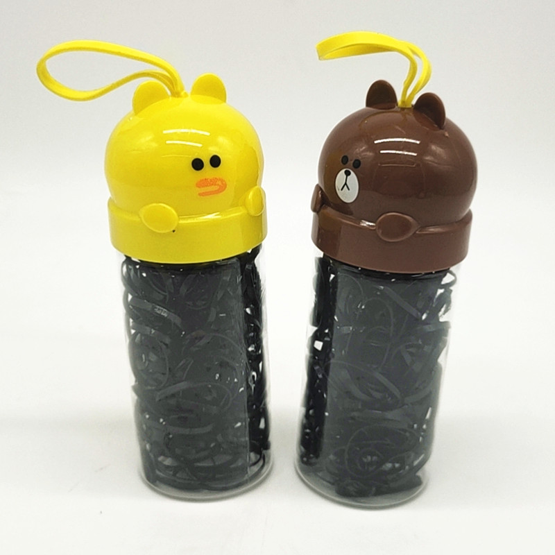 Sunshine Department Store Korean candy Salad, continuous hair tie, colorful elastic black hair tie, hair band, disposable rubber band