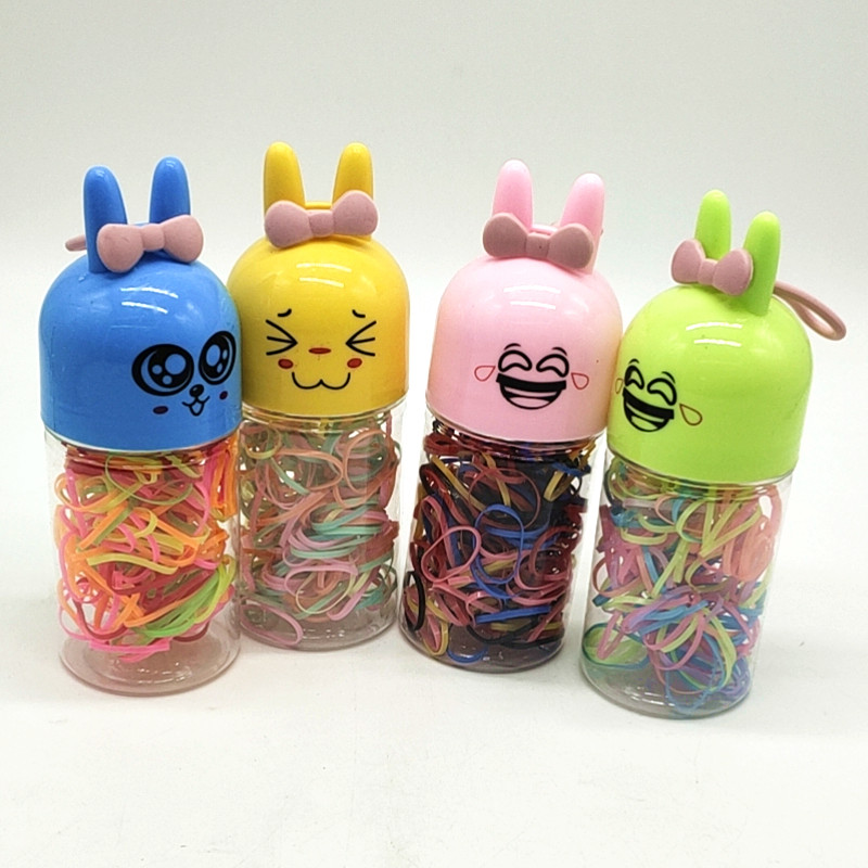 Sunshine Department Store's Korean candy-colored strong stretch can hair tie, colorful elastic hair band, disposable rubber band