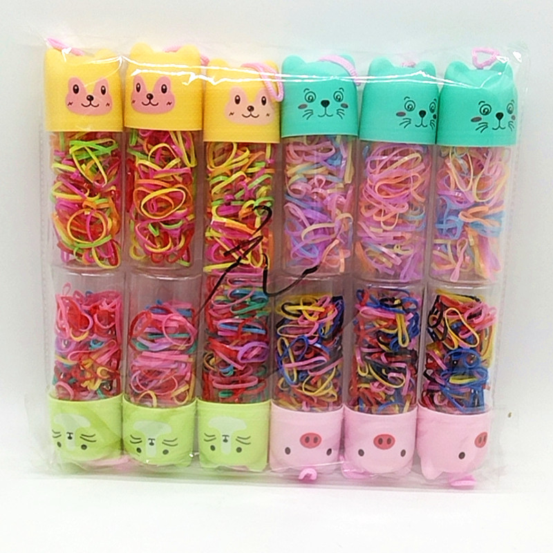 Sunshine Department Store's cute and portable disposable rubber band women's hair tie, Korean-style hair tie, and colorful hair tie Item Picture