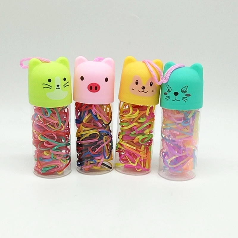 Sunshine Department Store's cute and portable disposable rubber band women's hair tie, Korean-style hair tie, and colorful hair tie