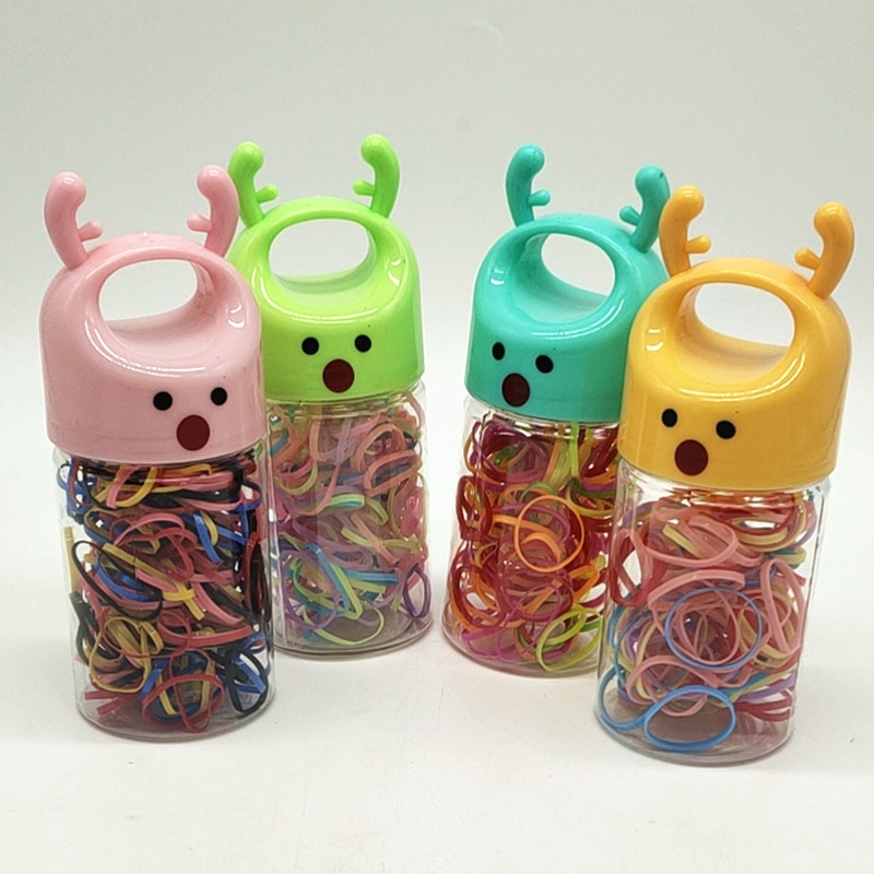 Sunshine Department Store's cute and portable disposable rubber band women's hair tie, Korean-style hair tie, and colorful hair tie