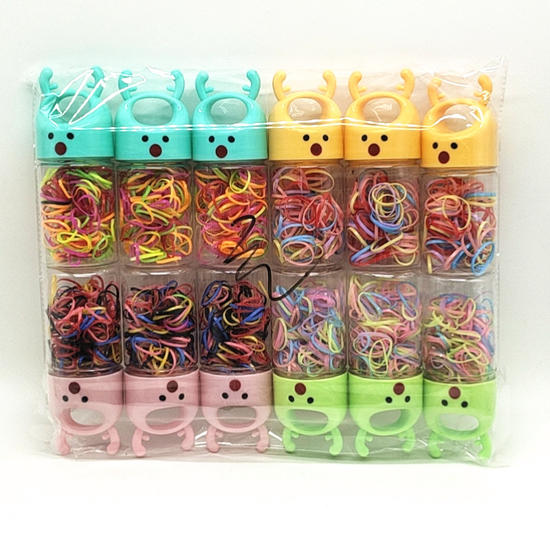 Sunshine Department Store's cute and portable disposable rubber band women's hair tie, Korean-style hair tie, and colorful hair tie Item Picture