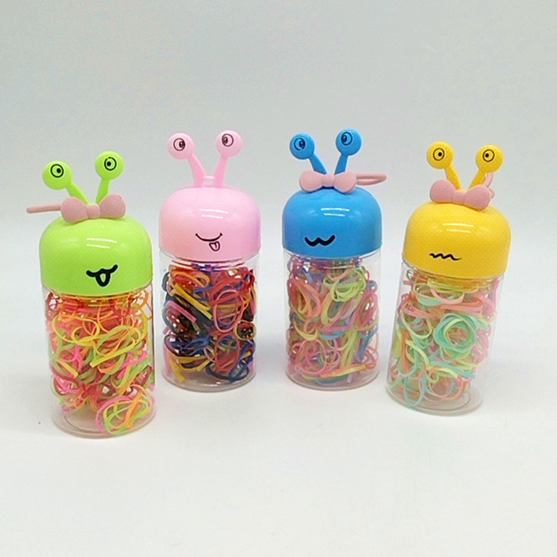 Sunshine Department Store's cute and portable disposable rubber band women's hair tie, Korean-style hair tie, and colorful hair tie details Picture