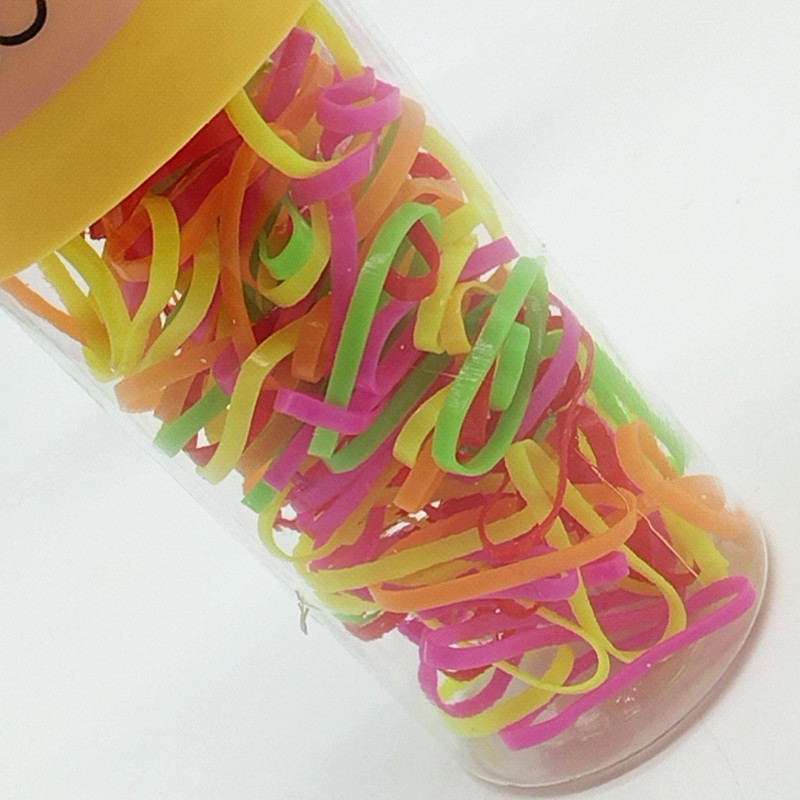 Sunshine Department Store's cute and portable disposable rubber band women's hair tie, Korean-style hair tie, and colorful hair tie Specification image