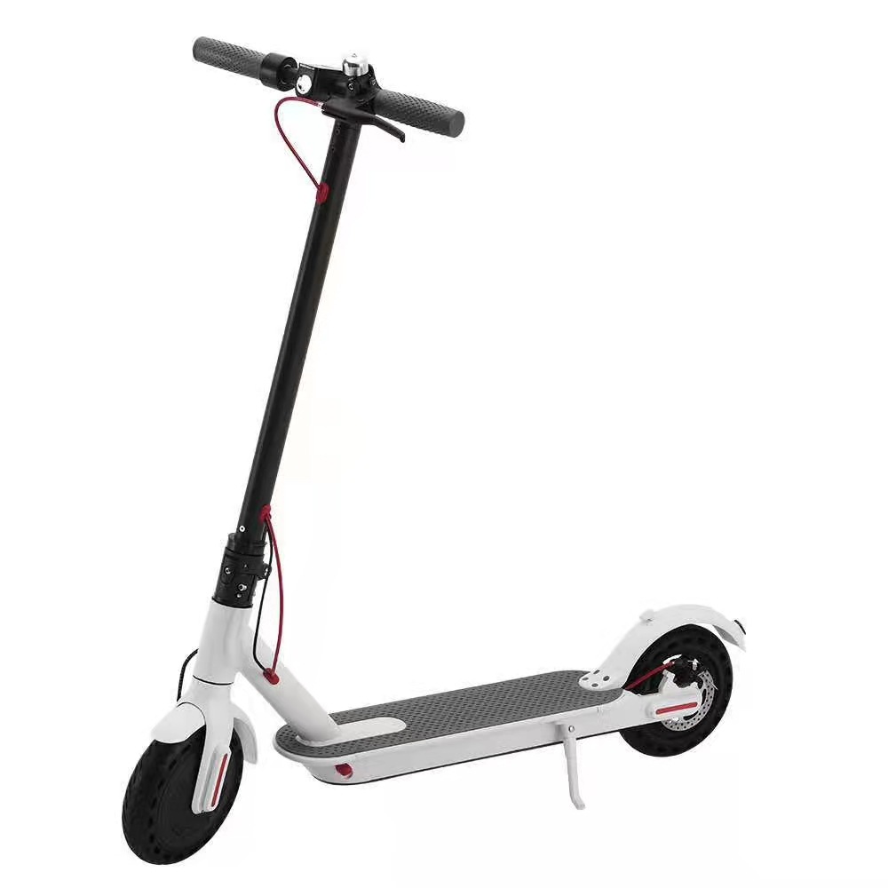 The 8.5-inch Xiaomi folding electric scooter with a speed of 30km/h is selling well in cross-border e-commerce Specification drawing