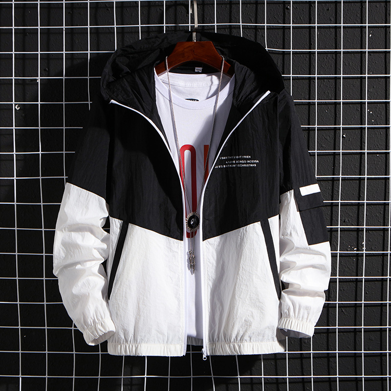 Skin Jacket Men 2021 New Summer Korean-style casual wear jacket Spring and Summer thin jacket breathable skin clothing Application Scenario