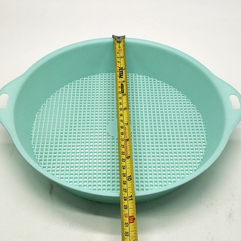 Sunshine Department Store's draining fruit plate, creative fruit plate, snack plate, nut plate, household plastic fruit plate, multi-functional vegetable washing plate Item Picture