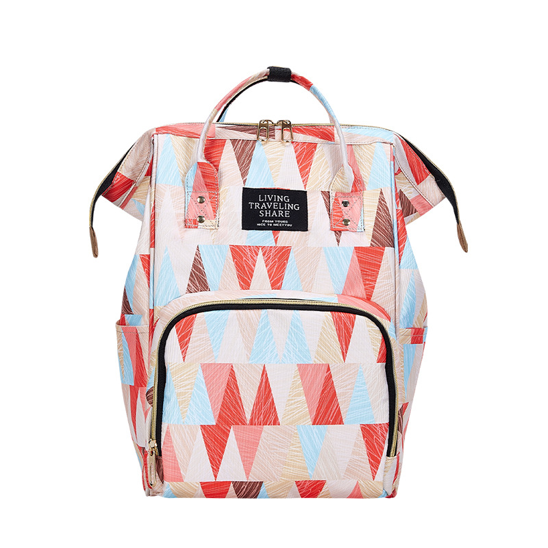 Manufacturer wholesale 2021 new multi-functional mom bag for both shoulders, fashionable, lightweight and large-capacity backpack for going out Item Picture