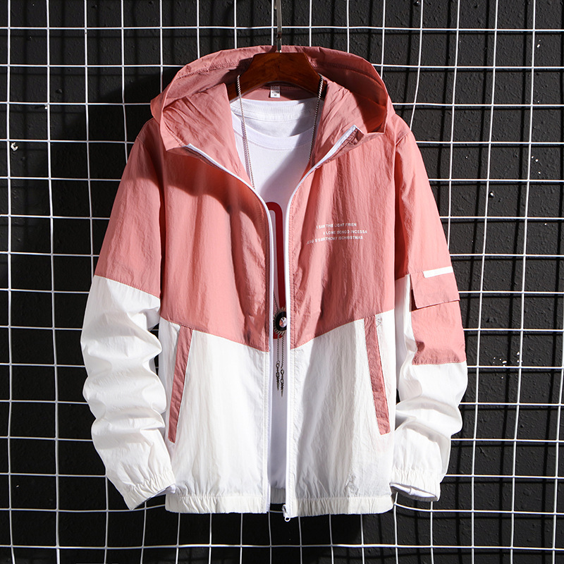Skin Jacket Men 2021 New Summer Korean-style casual wear jacket Spring and Summer thin jacket breathable skin clothing