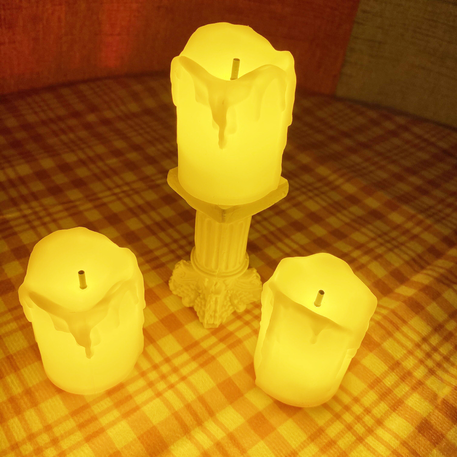 Simulated LED candle lamp decorative handicrafts and ornaments