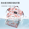 Manufacturer wholesale 2021 new multi-functional mom bag for both shoulders, fashionable, lightweight and large-capacity backpack for going out Specification image