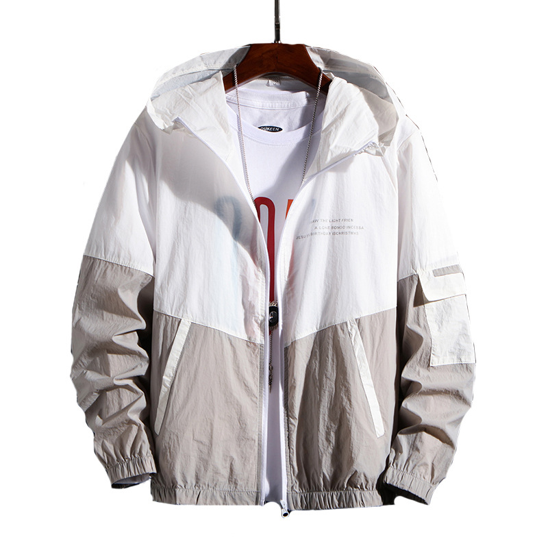 Skin Jacket Men 2021 New Summer Korean-style casual wear jacket Spring and Summer thin jacket breathable skin clothing Item Picture