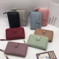 A tripod bag industry 23283 small wallet women long wallet clip zipper student zero wallet