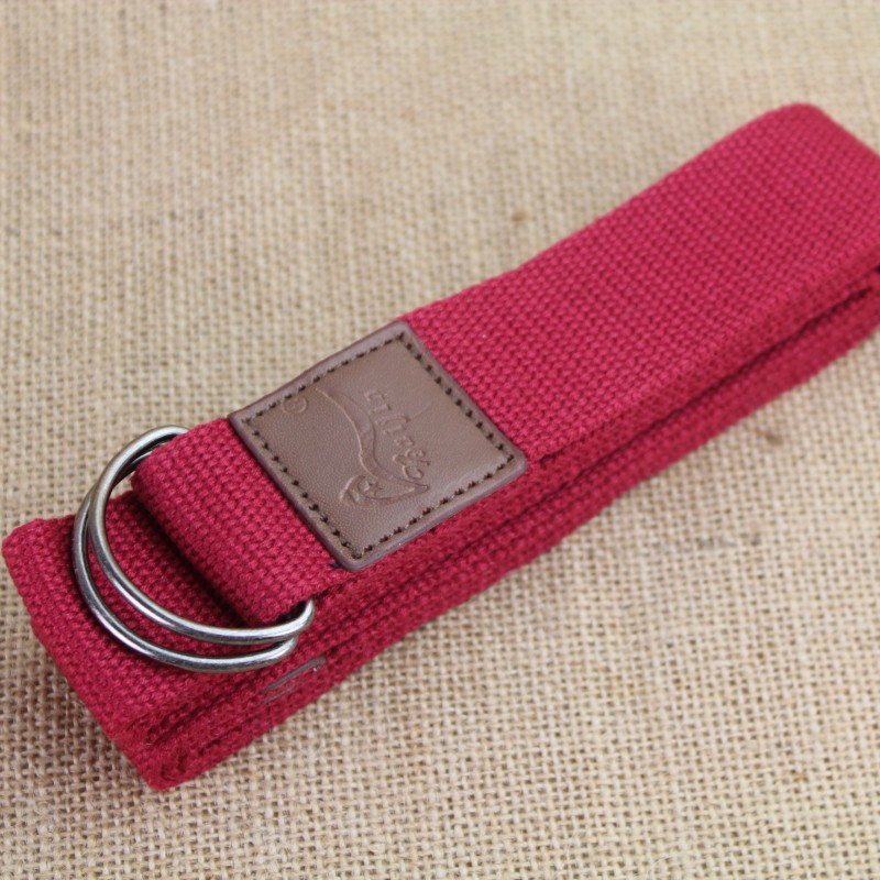 Fashionable multi-color 180cm stretch band for sex yoga accessories, comfortable polyester-cotton elastic yoga stretch band details Picture