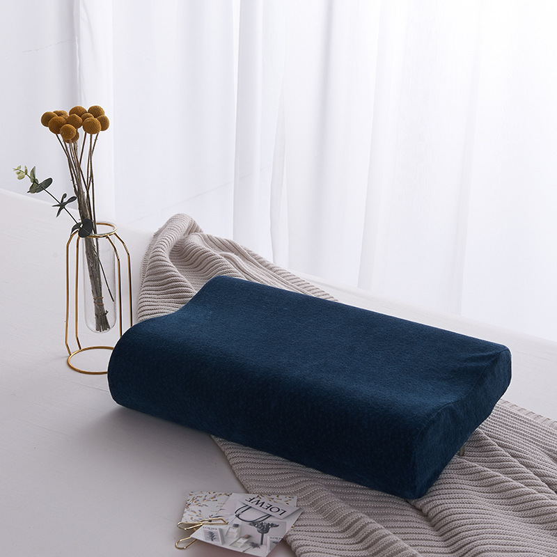 慢回弹天空记忆棉助眠枕 睡觉护颈枕头 记忆泡沫成人枕头定制批发详情图3