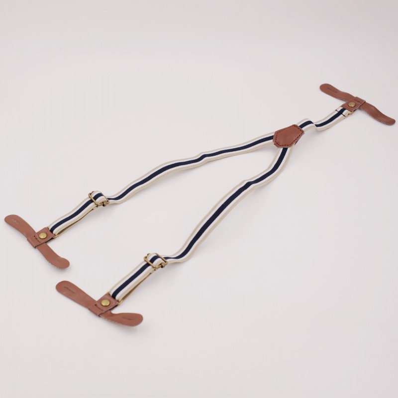 1.5 cm baby copper accessories, ear elastic belt, button buckle, ear overalls, pants accessories, hanging belt