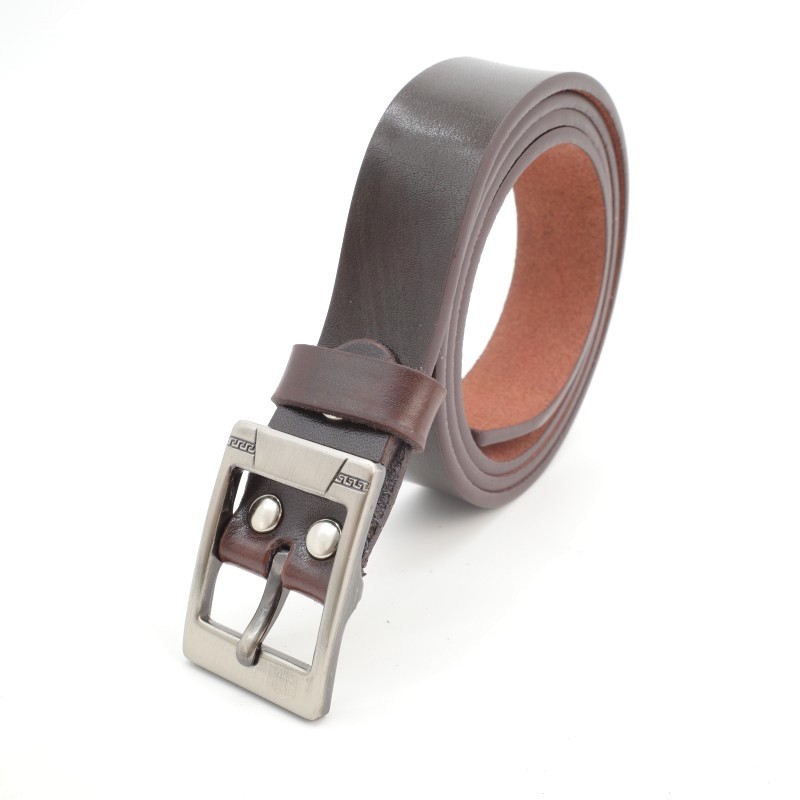 2.5cm Golden Apple belt, women's genuine leather waist decoration, pure cowhide single-layer color-changing casual leather wholesale casual belt