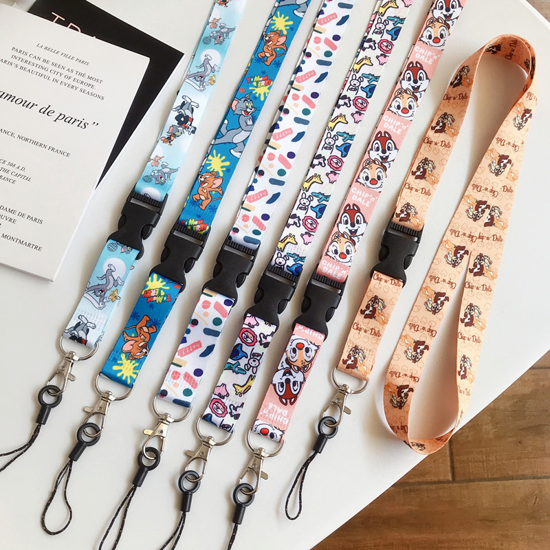 二合一手机挂绳两用手机绳创意新款涤纶挂绳潮系列卡通支架可调节