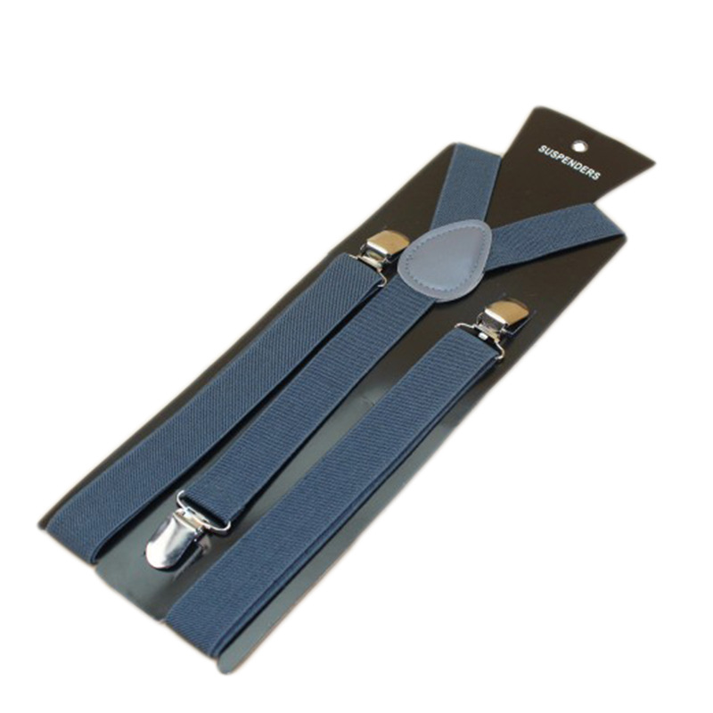New fashionable and casual shoulder strap, high-elasticity shoulder strap accessory, trendy young men 3 clips adult elastic belt