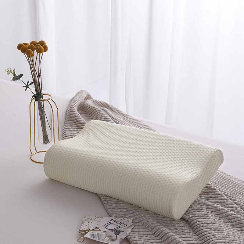 慢回弹天空记忆棉助眠枕 睡觉护颈枕头 记忆泡沫成人枕头定制批发详情图4