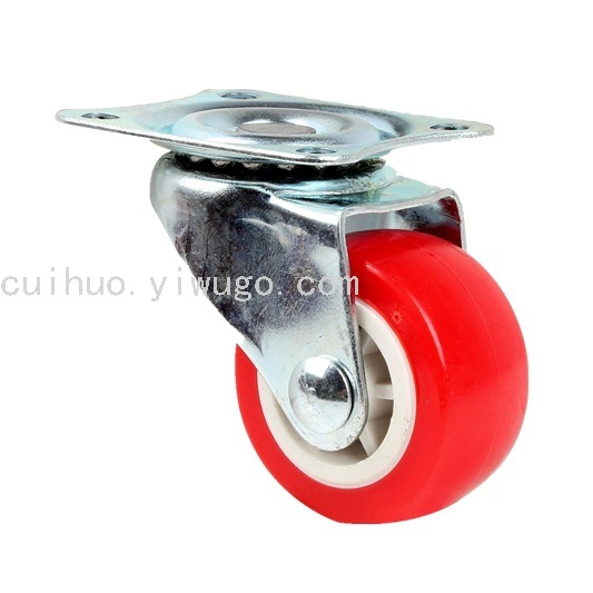 Ruedas de muebles carrito 1.5 "2" 2.5 "rueda de diamante de oro caja de aviación silla giratoria universal Application Scenario