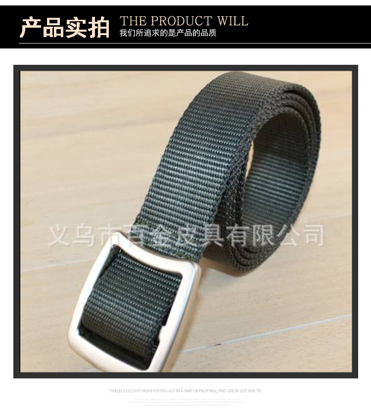 Nylon táctico day word hebilla cinturón de lona al aire libre casual cinturón multifuncional adulto tejido elástico cinturón Specification image