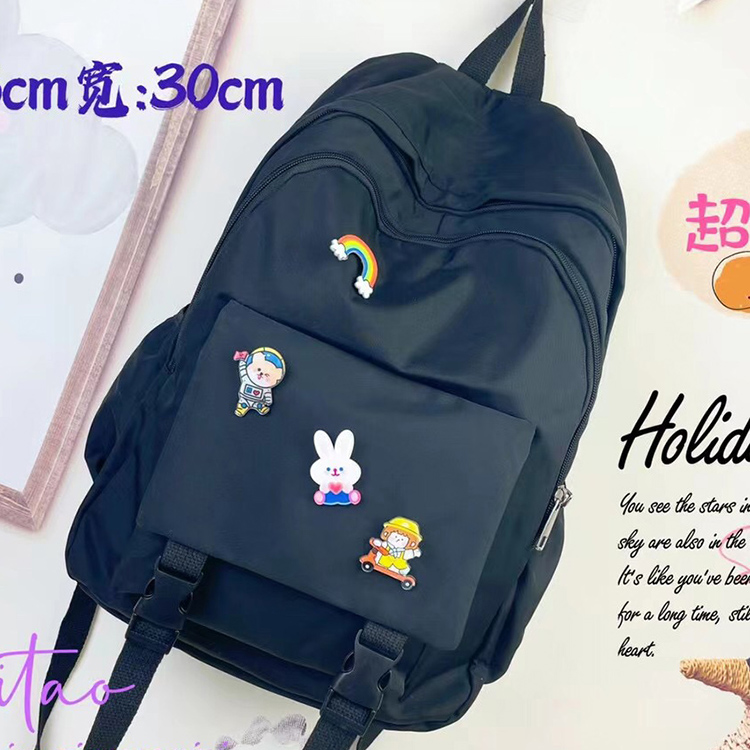 Yiding Luggage Trendy Backpack 929 Schoolbag for Girls, Korean version for high school and junior high school students, Backpack for both shoulders