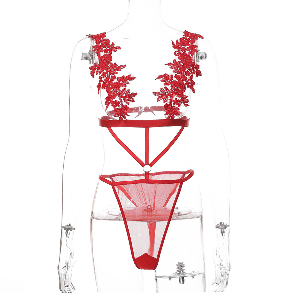 A new women's hollowed-out emotional jumpsuit from AliExpress, a best-selling item in European and American foreign trade Application Scenario