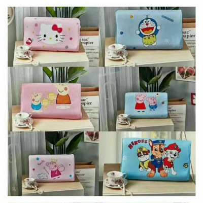 厂家泰国儿童乳胶枕头幼儿园学生枕 护颈枕头 卡通乳胶枕微商代发