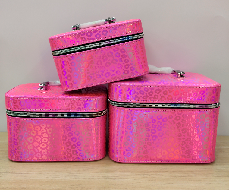 Adiva's new high-end large-capacity three-piece makeup portable travel storage waterproof toiletry bag