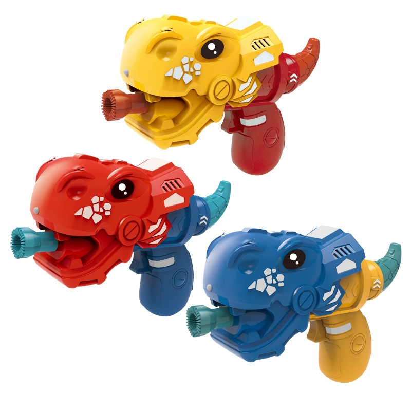 New best-selling products such as dinosaur smoke bubble guns, electric music and light smoke bubble machines, and children's toys are selling well at street stalls Item Picture