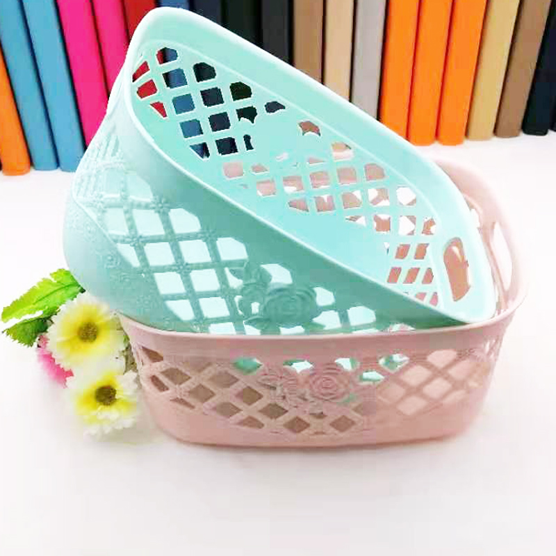L1141 551# Square storage basket, Miscellaneous snacks storage box, daily necessities, Yiwu, 2 yuan Specification image