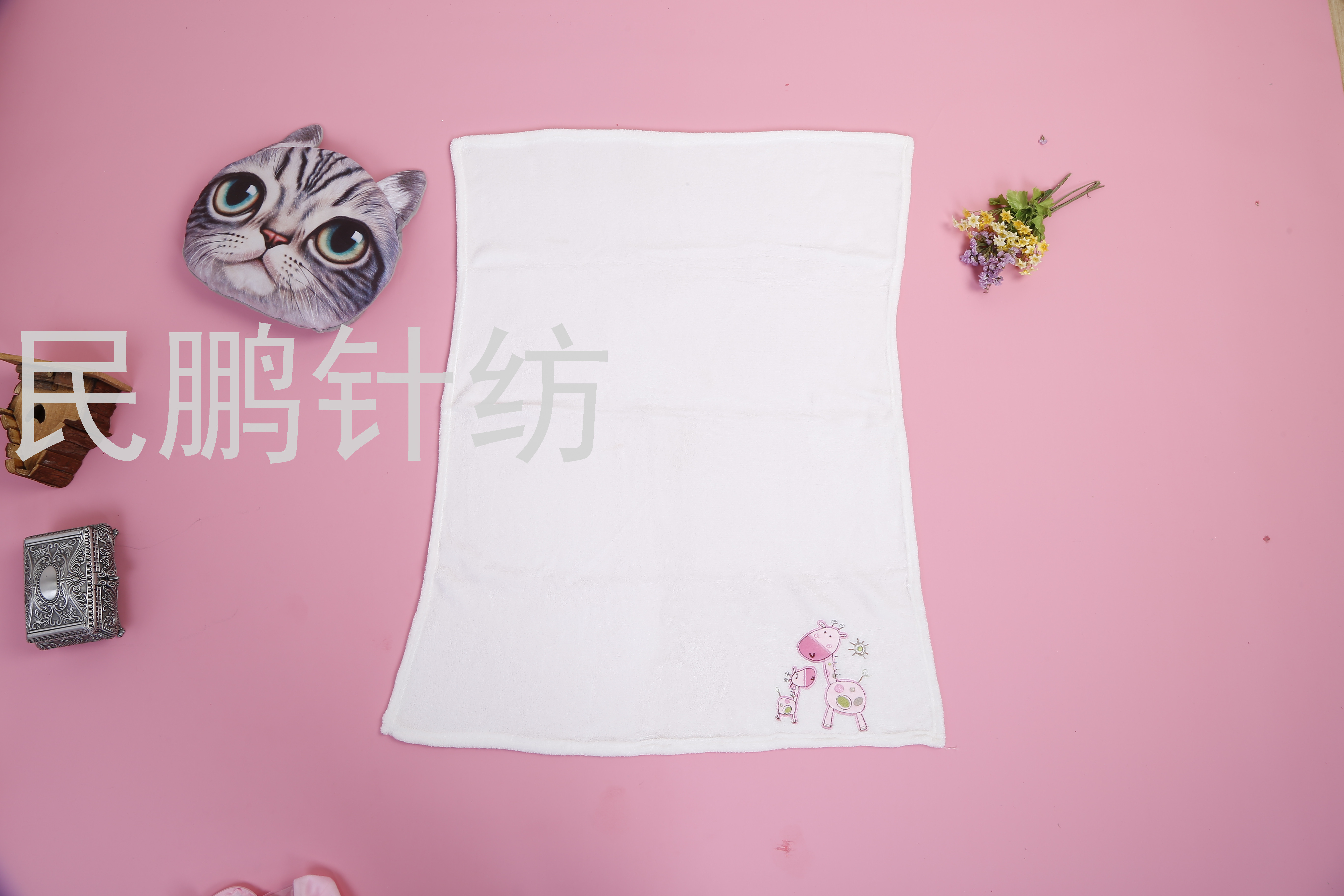 珊瑚绒毯实物图