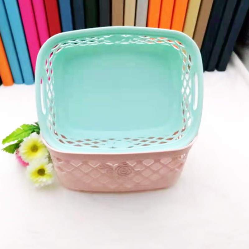 L1141 551# Square storage basket, Miscellaneous snacks storage box, daily necessities, Yiwu, 2 yuan Application Scenario