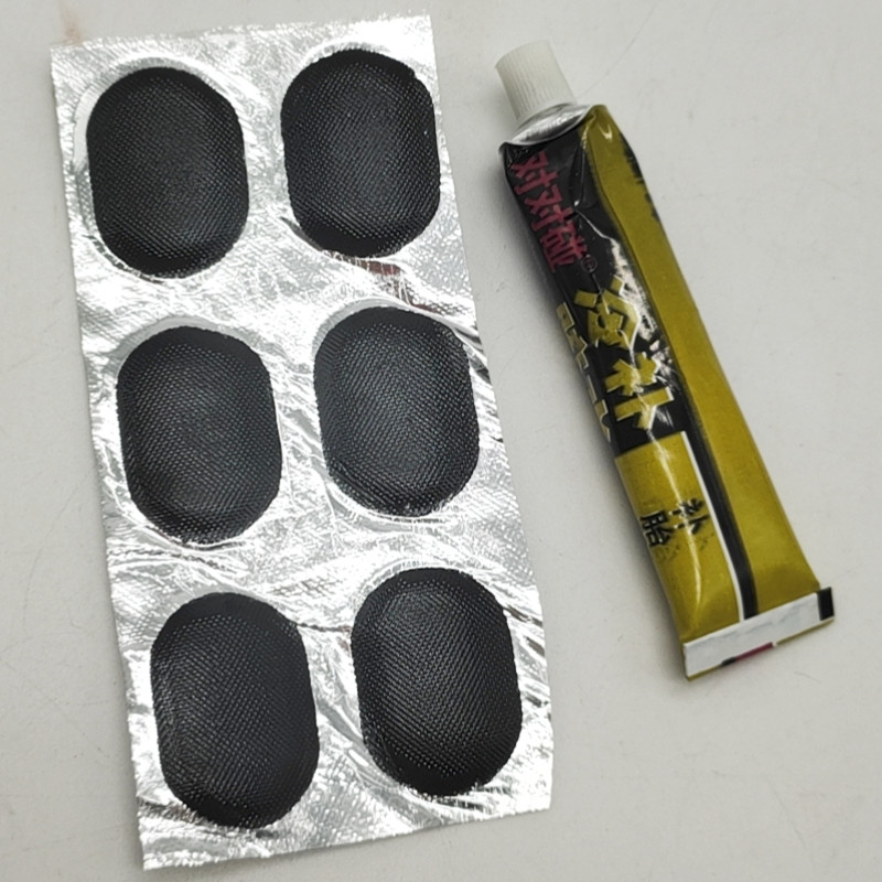 Sunshine Department Store Tire Patch, cold patch, patch Film + tire patch file, plastic file, wolf-tooth file, tire repair set Specification image