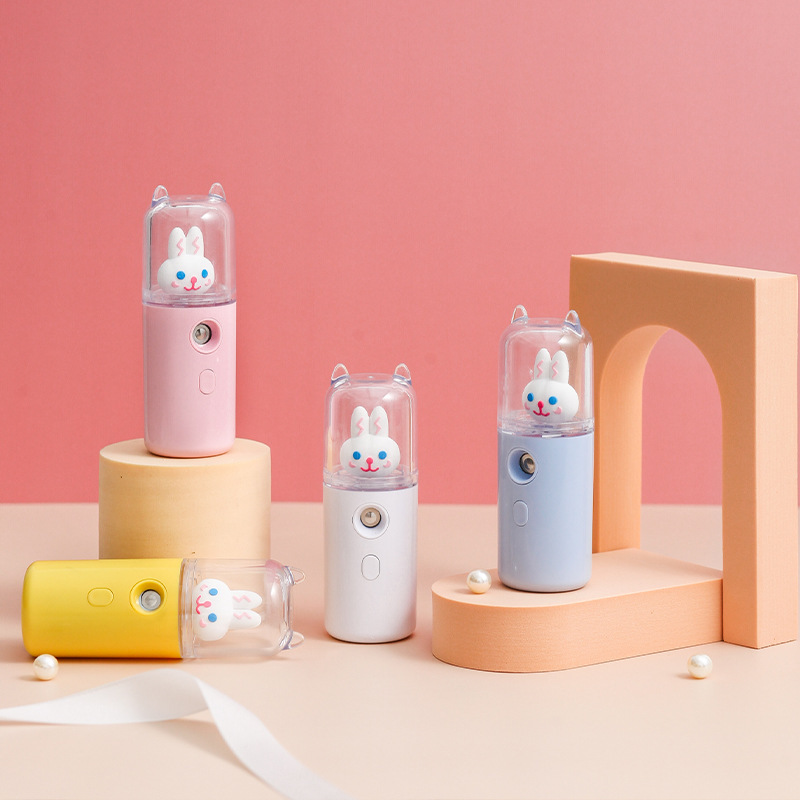 New cute pet creative hydration device, face steamer, portable sprayer, rechargeable small portable beauty humidifier details Picture
