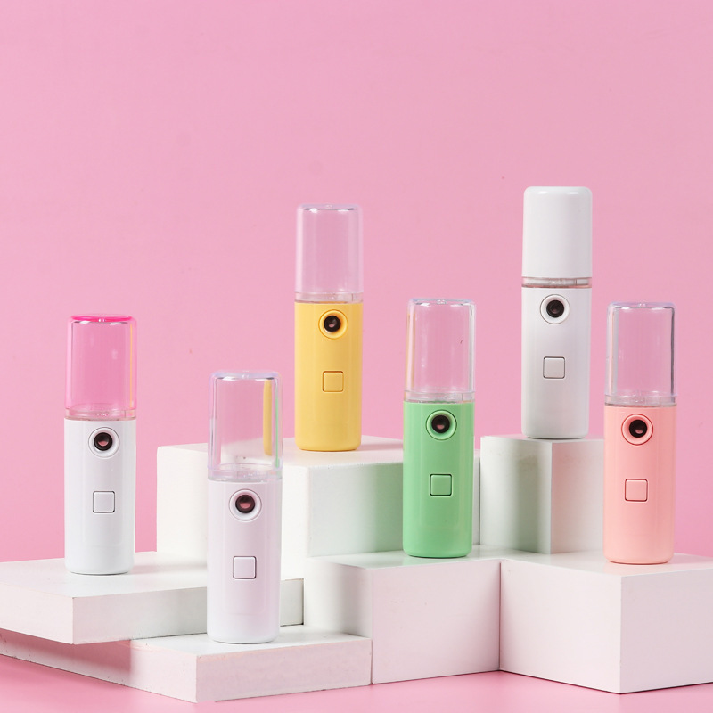 Nano spray hydrating device, facial steam spray machine, handheld charging hydrating device, handheld facial beauty instrument, humidifier full figure