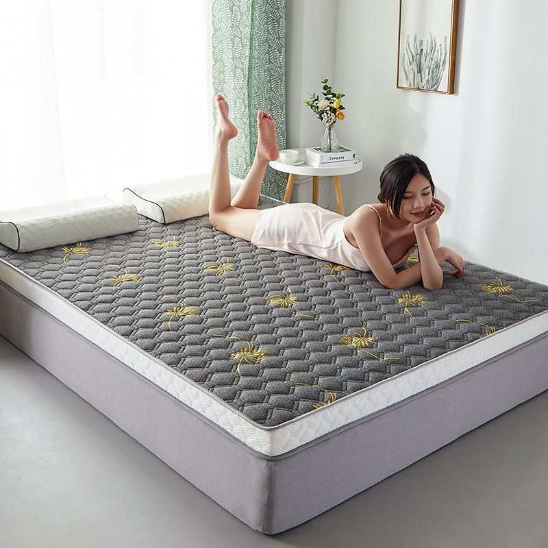 New knitted cotton latex mattress, single mattress, double mattress, golden Full garden Application Scenario