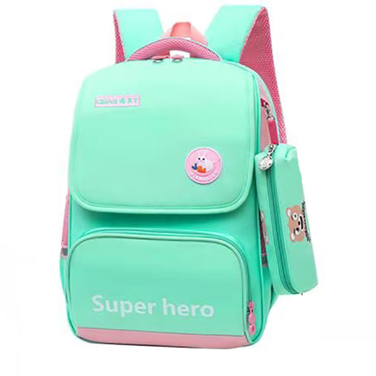 A tripod case bag backpack 3156 backpack Korean version of primary school light backpack backpack