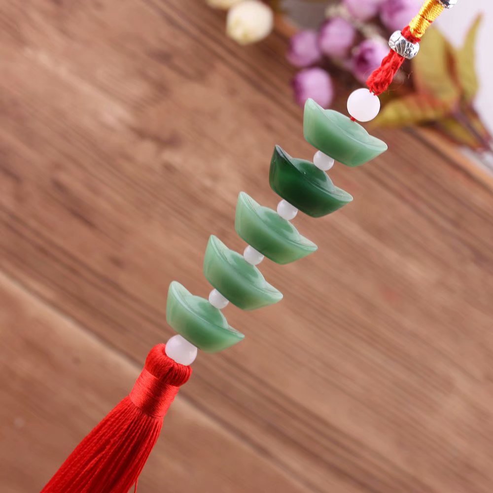 Street stall, 10-yuan store, department store, car pendants, interior decorations, men's high-end and trendy peace amulets, car goddess style