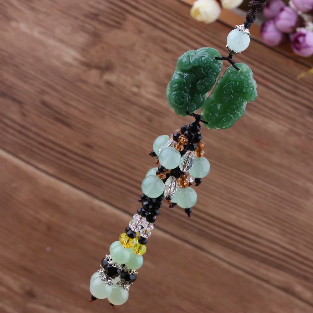 Car pendants, PI Xiu pendants, car interior decoration items, high-end car ornaments, perfume gourds, car accessories Item Picture