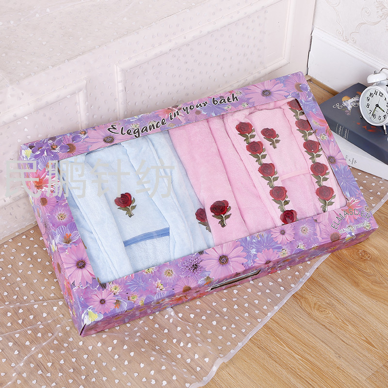 酒店浴袍男士女浴衣纯棉毛巾料睡袍长款情侣全棉春秋吸水速干夏图