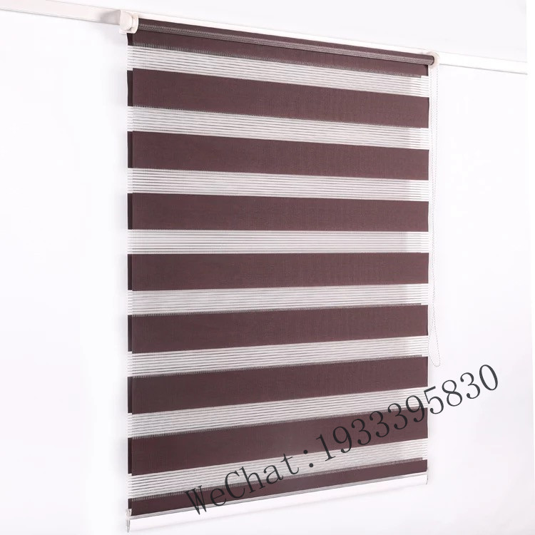 Cortinas رولر دو دوبلس الستائر غير المثقبة ليلا ونهارا