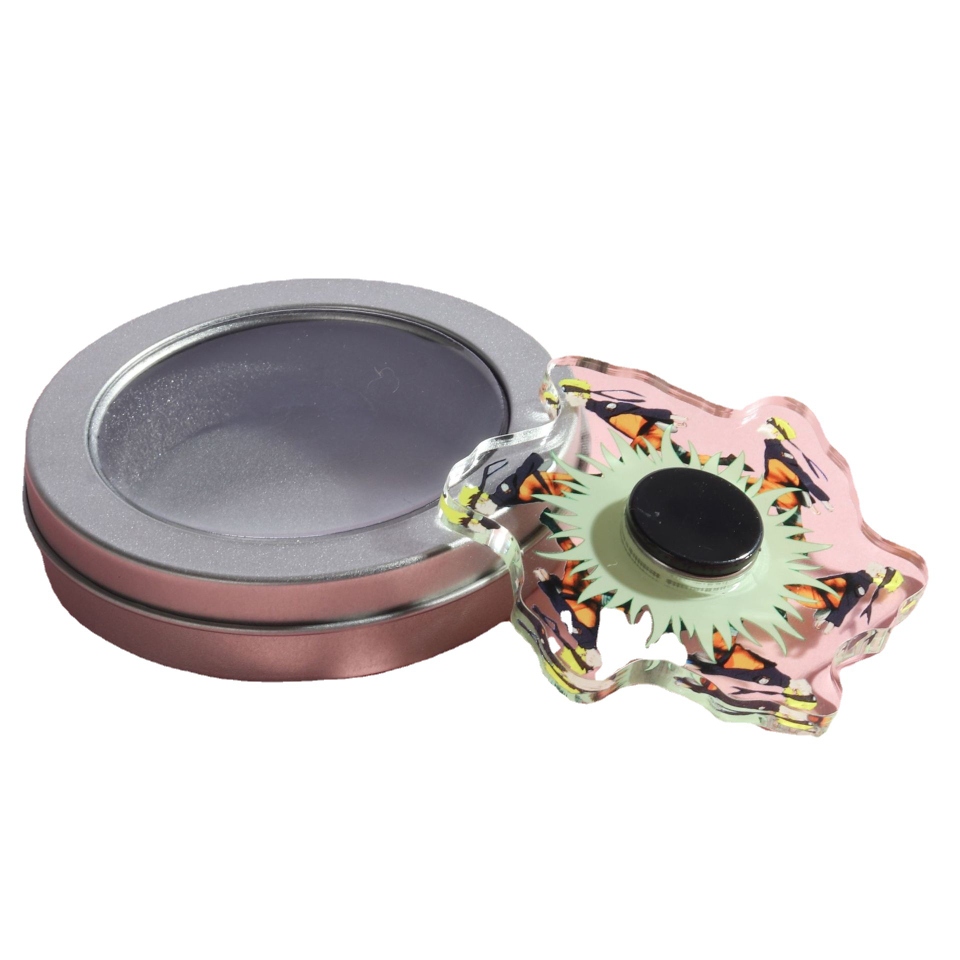 New best-selling animated special effects fidget spinner, transparent acrylic fidget spinner, factory direct sales, hot selling at street stalls Application Scenario