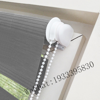 Cortinas Roller Duo Dobles Roller curtain free punching Roller curtain day and night curtain door curtain manufacturer Specification drawing